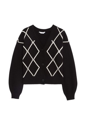 PATTERNED SPARKLY - Kofta - black