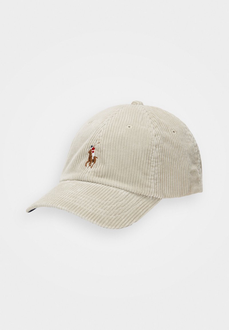 Polo Ralph Lauren CORDUROY BALL CAP UNISEX - Naģene - khaki stone