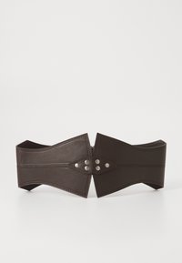 CORSET BELT - Midjeskärp - chocolate
