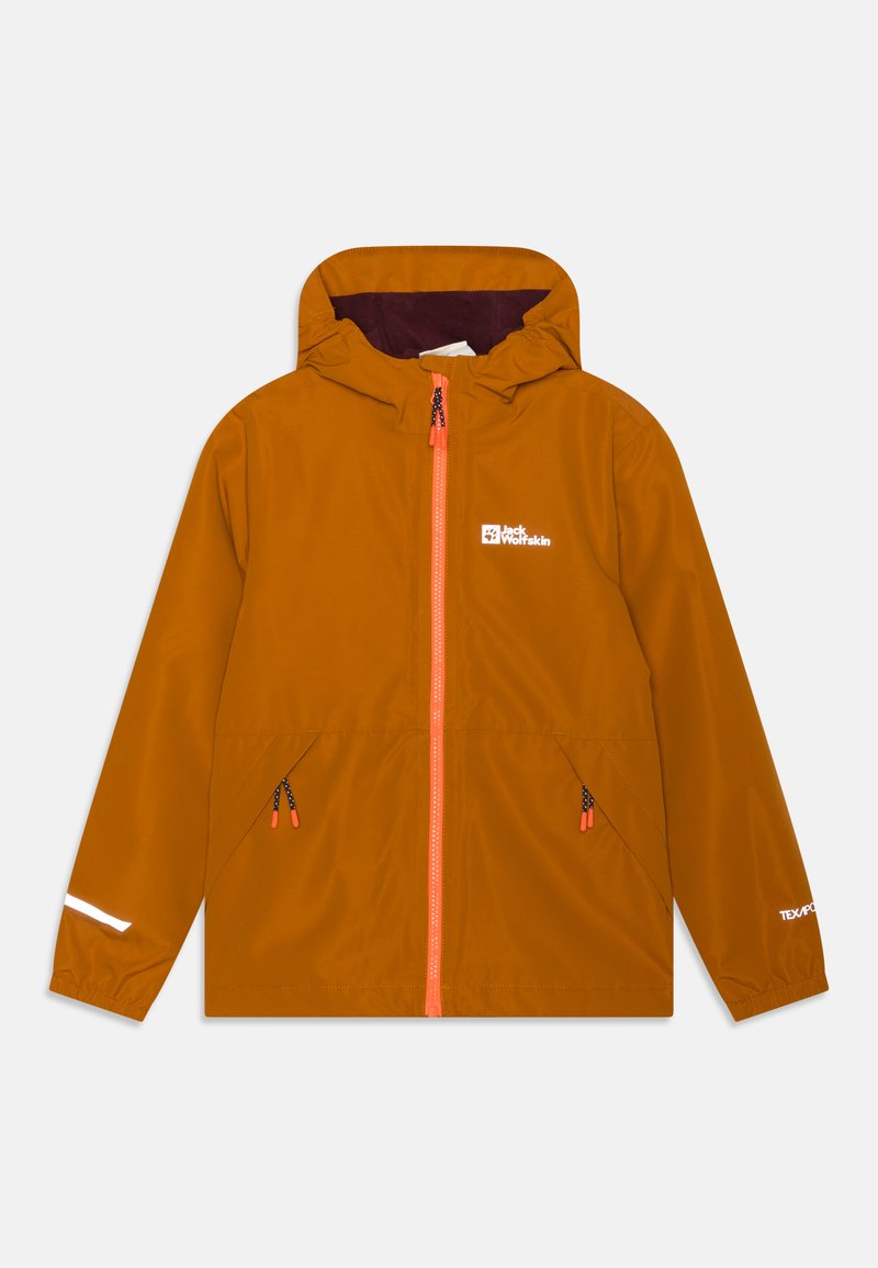 Jack Wolfskin SNOWY DAYS UNISEX - Vízlepergető széldzseki - autumn leaves