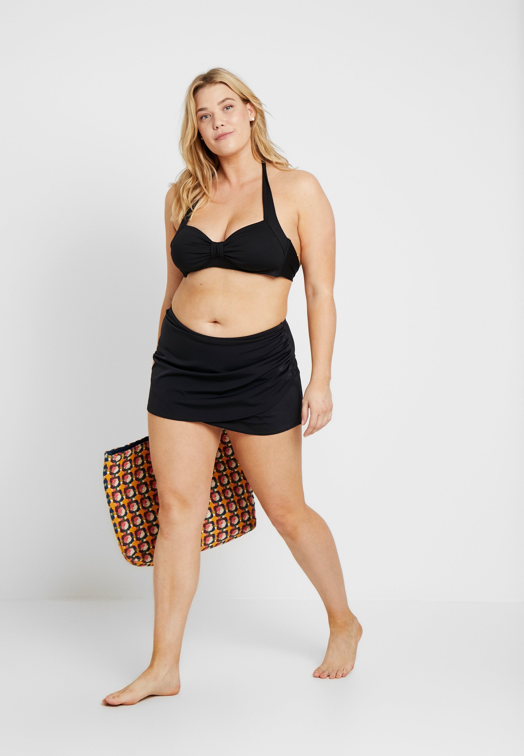 Women ESSENTIALS WRAP SKIRTED BRIEF - Bikini bottoms Women ESSENTIALS WRAP SKIRTED BRIEF - Bikini bottoms