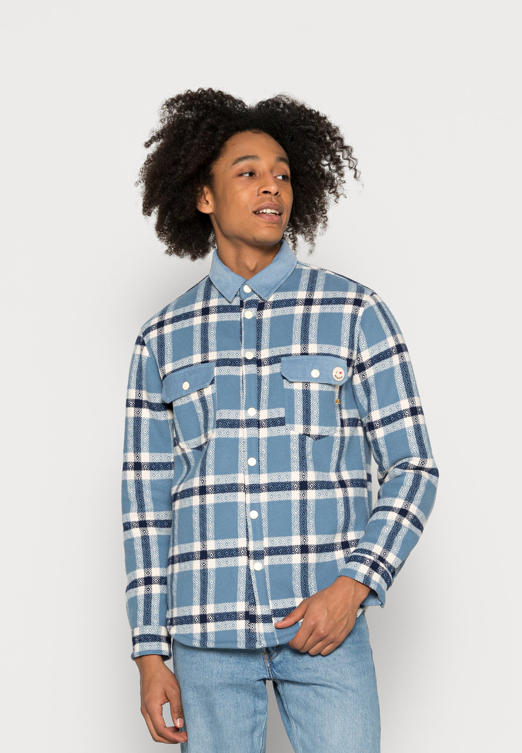 Scotch \u0026 Soda Summer Jacket Combo, Men's, Size: XXL, Light Blue