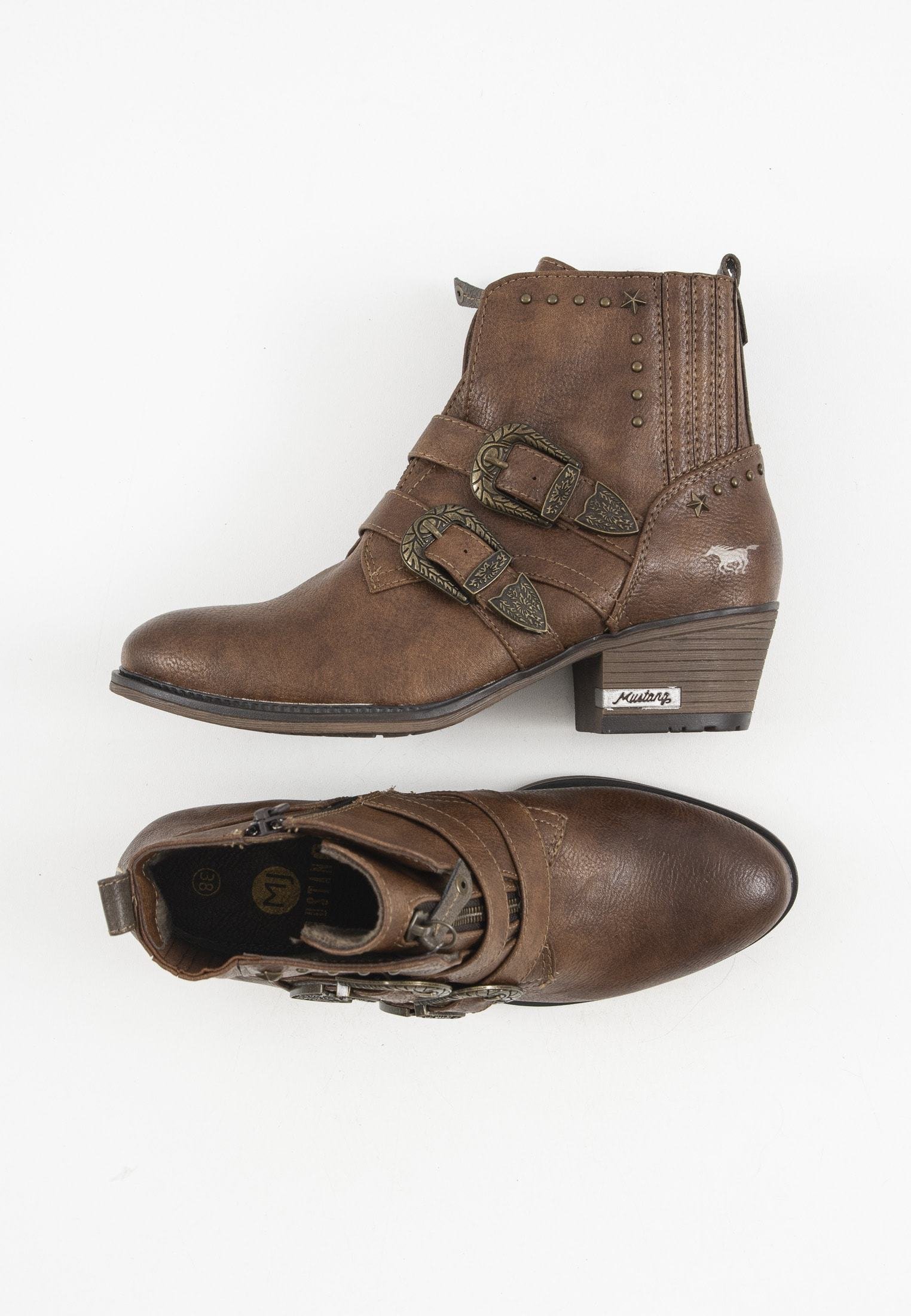 Mustang Botines camperos - braun/marrón - Zalando.es