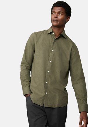 REGULAR FIT - Camisa - olive green