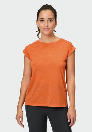 Venice Beach Basic T-shirt - orange mandarine