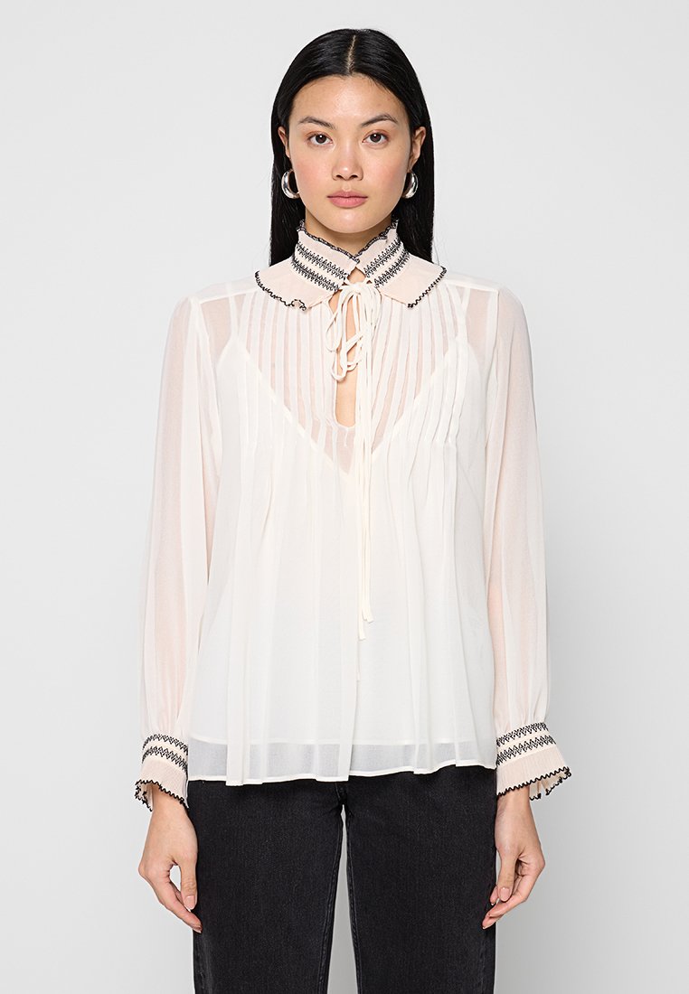 sandro Blouse crème