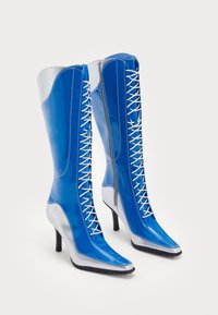 Timberland VENEDA CARTER 14 INCH BOOT - Botas de salto alto - blue