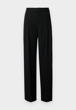 JDY JDYRIVER WIDE PANT - Bukse - black