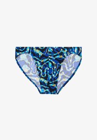 Unausgewählt, navy blue print