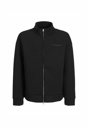 Mikina so zipsom - black