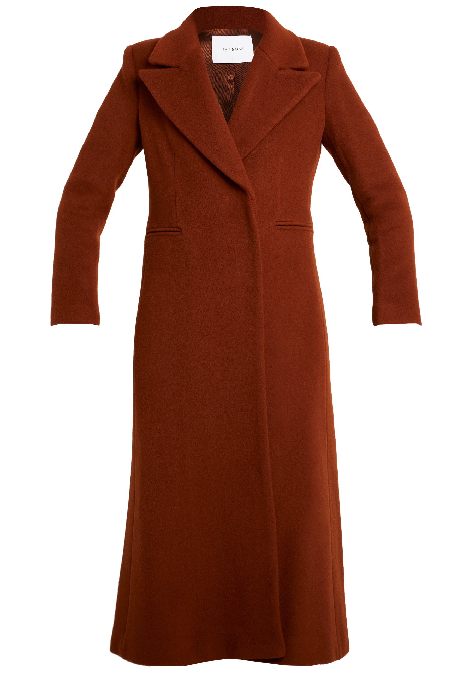 MAXI COAT Mantel dark cognac MAXI COAT Mantel dark cognac
