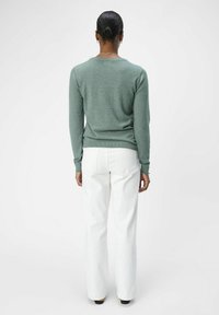 Object OBJTHESS LS O-NECK - Jersey de punto - dark forest