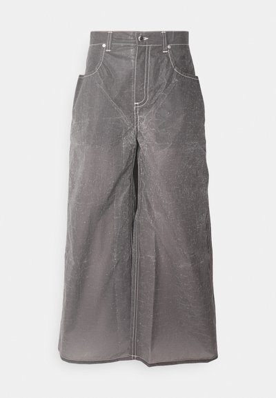 ECKHAUS LATTA ULTRA WIDE LEG UNISEX - Nadrágok - paper grey