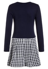 Petit Bateau ROBE - Jerseyklänning - smoking/coquille