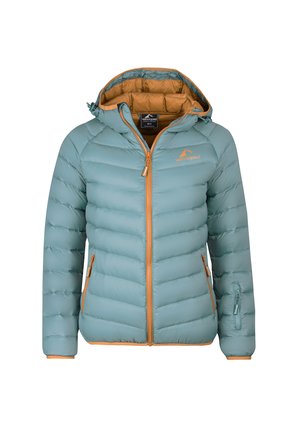 Daunenjacke - glacier green