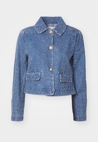 JDYLADY SHACKET - Denimová bunda - medium blue denim