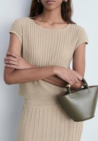 Mango Maxi šaty - gold-coloured