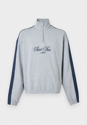 YOURTURN, EMBRO REGULAR FIT - Sweatshirt - grey/blue