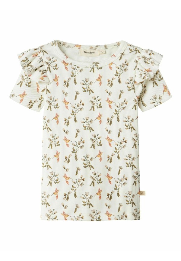 SLIM FIT - T-Shirt print - coconut milk