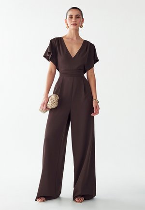 BWLDR, FIAH - Jumpsuit - chocolate