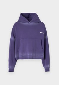 OVERSIZE CROPPED HOODIE LOGO PRINTED GRAPHIC UNISEX - Hoodie - special dye