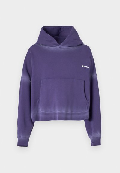 Bonsai OVERSIZE CROPPED HOODIE LOGO PRINTED GRAPHIC UNISEX - Hoodie - special dye