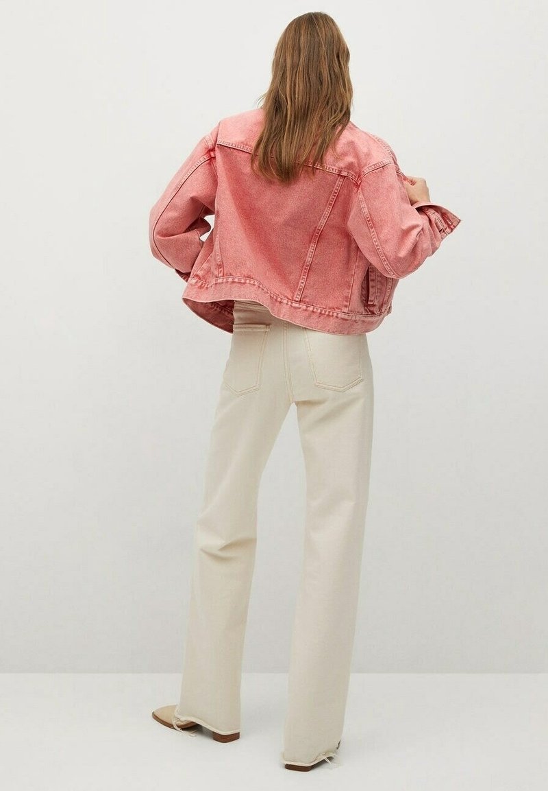 Veste Mango 100% Lin Rose Nude - Taille M - Doublée - Neuve Avec Étiquettes - Style Élégant