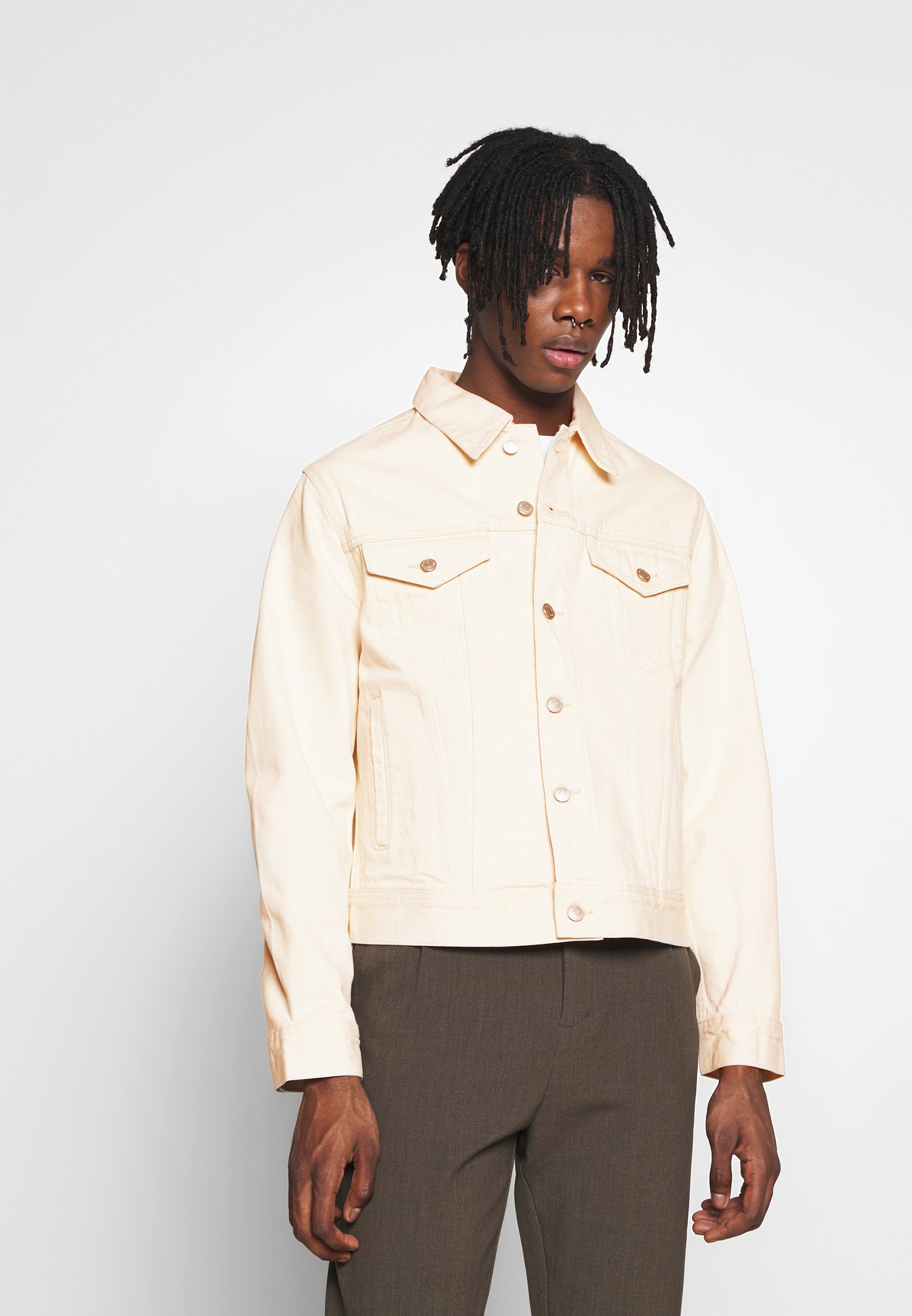 Weekday MILTON JACKET Jeansjakke ecru Zalando.no Weekday MILTON JACKET Jeansjakke ecru Zalando.no