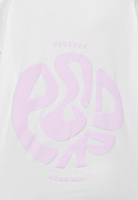 Pegador GABI HEAVY OVERSIZED TEE - Apdrukāts T-krekls - white