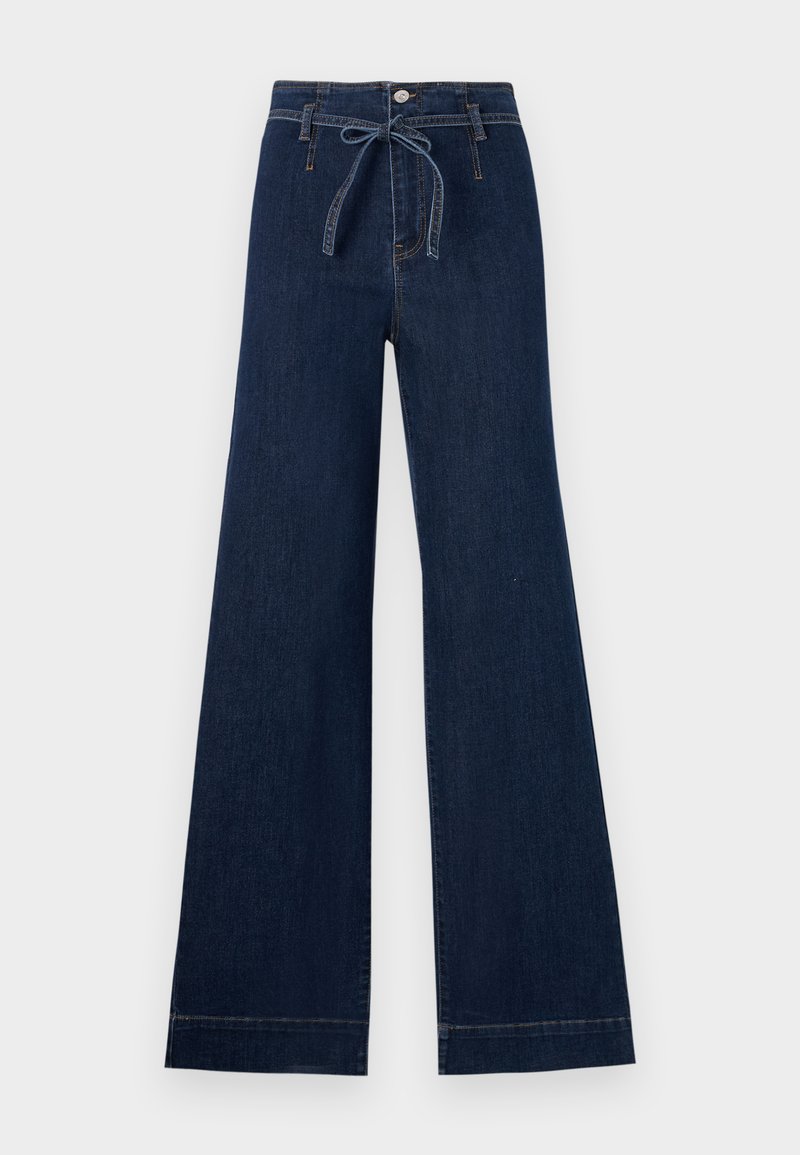 Only Relaxed fit jeans donkerblauw denim