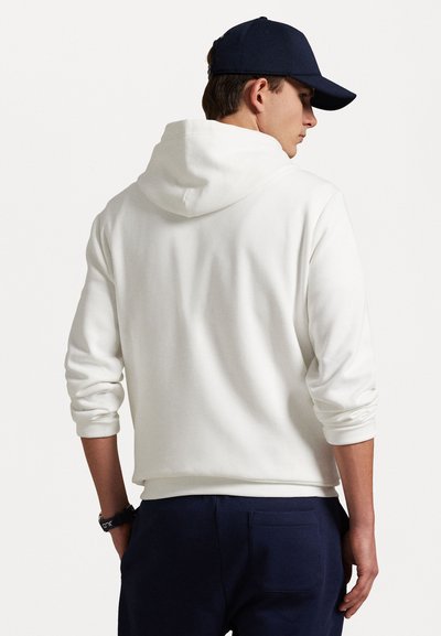 Polo Ralph Lauren LOGO FLEECE HOODIE - Džemperis su gobtuvu - white