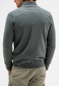 Butcher of Blue CLIFDEN HALF ZIP - Trui - grey black