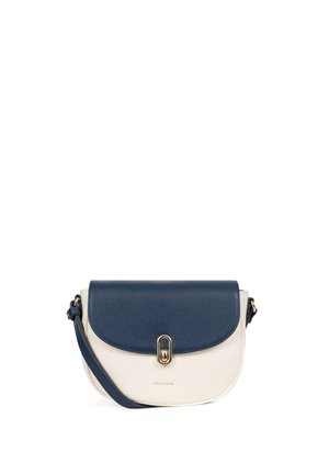 CALI - Schoudertas - blanc bleu marine