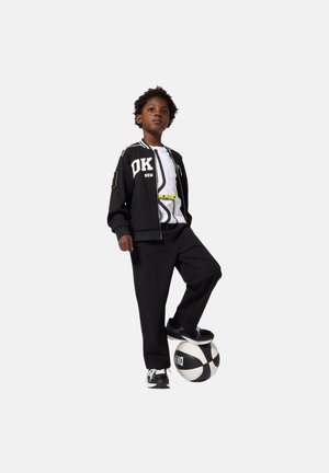 DKNY, CARDIGAN EN MILANO LÉGER - Sweat zippé - black