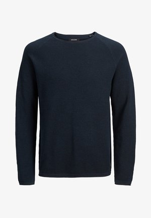 JJEHILL CREW NECK - Svetr - navy blazer
