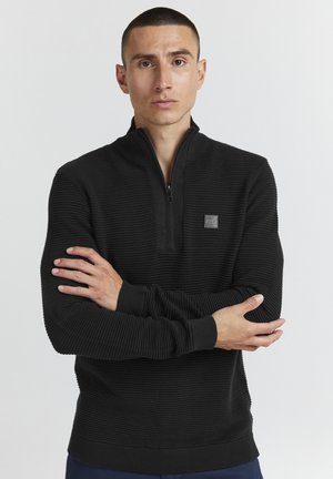 Solid SDVALENCIA LS3 - Strickpullover - black