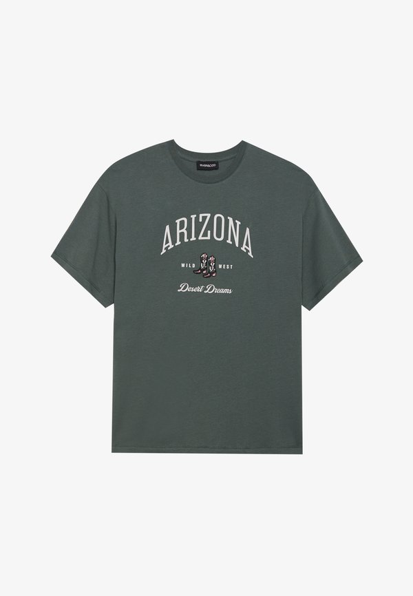 Print T-shirt - deep forest4