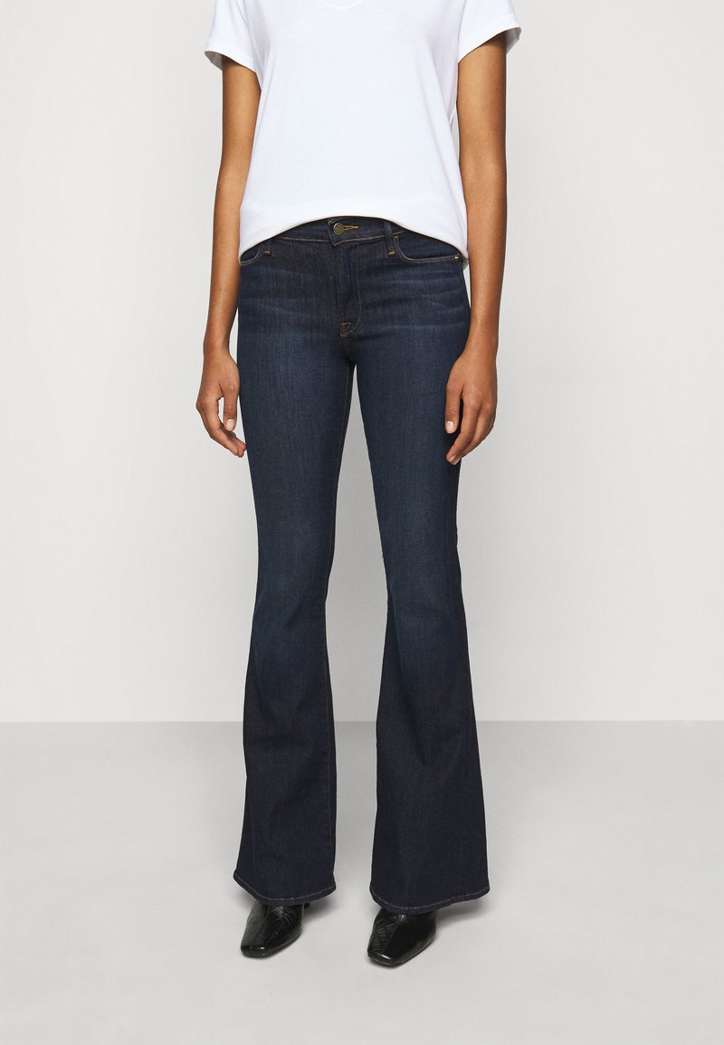 FRAME LE HIGH - Jeansy Dzwony