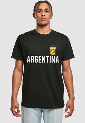 TOFFS FOOTBALL - ARGENTINA - Print T-shirt - black