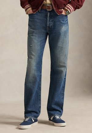 HERITAGE STRAIGHT DISTRESSED JEAN - Straight leg jeans - kensington wash