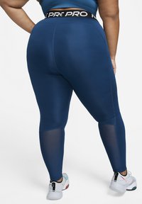 Nike Performance PLUS - Leggings - valerian blue/black/white