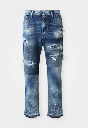 Dsquared2 LONDON BRO - Jeans fuselé - navy blue