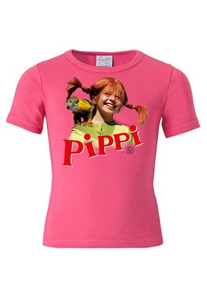 T-SHIRT PIPPI LANGSTRUMPF - Print T-shirt - pink