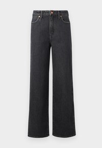 LOOSE STRAIGHT - Loose Jeans - black sand