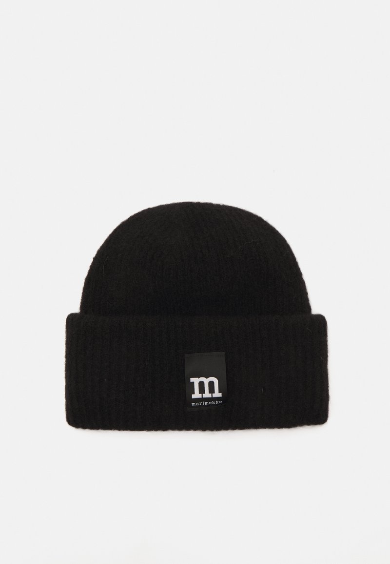 Marimekko PJETTAR - Megzta kepurė - black
