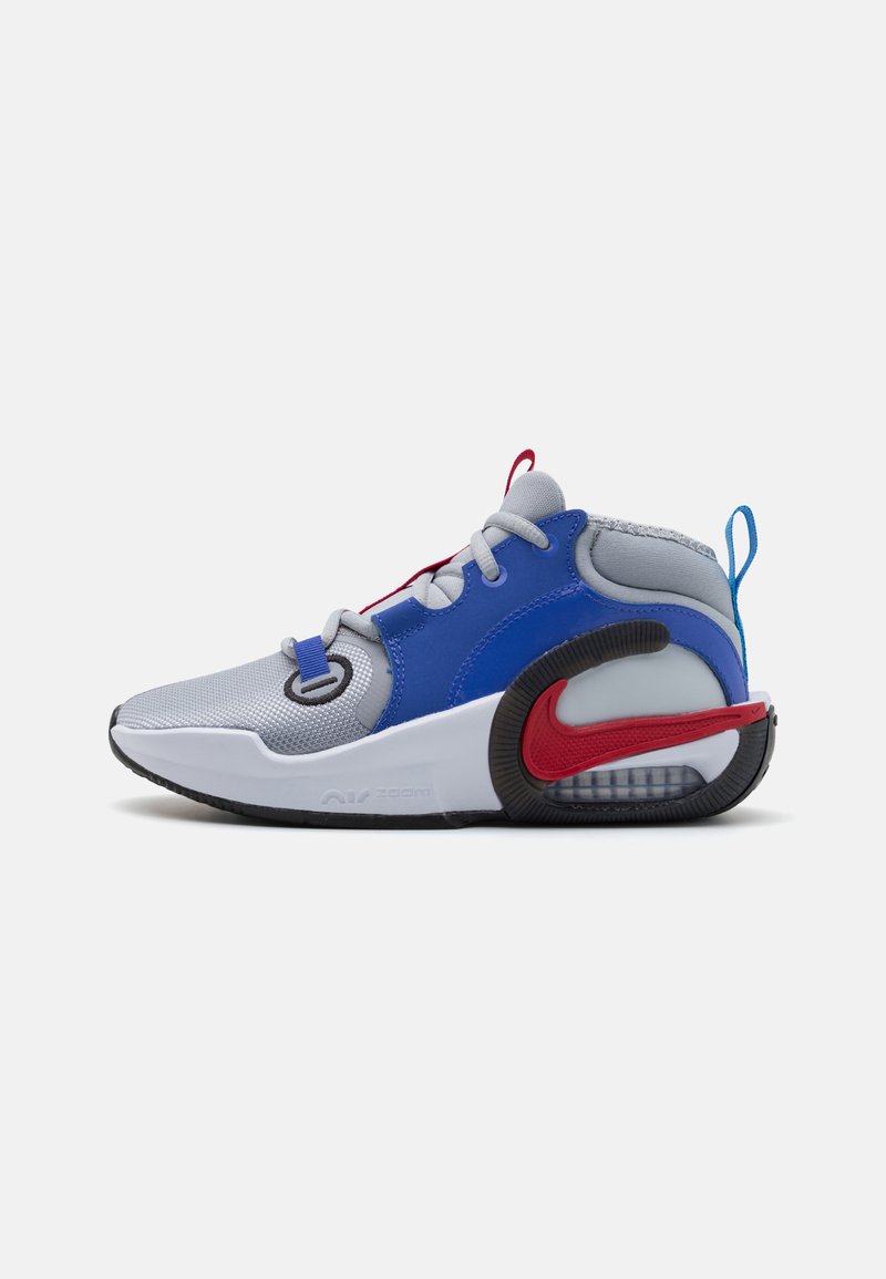 Nike Performance AIR ZOOM CROSSOVER 2 UNISEX - Obuća za košarku - wolf grey/gym red/black/university blue