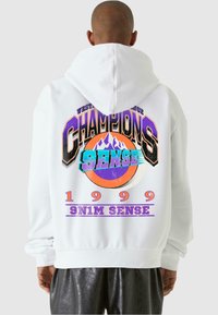 9N1M SENSE CHAMPIONS - Kapucni - white