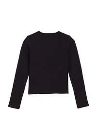 WE Fashion Paprasti marškinėliai - black