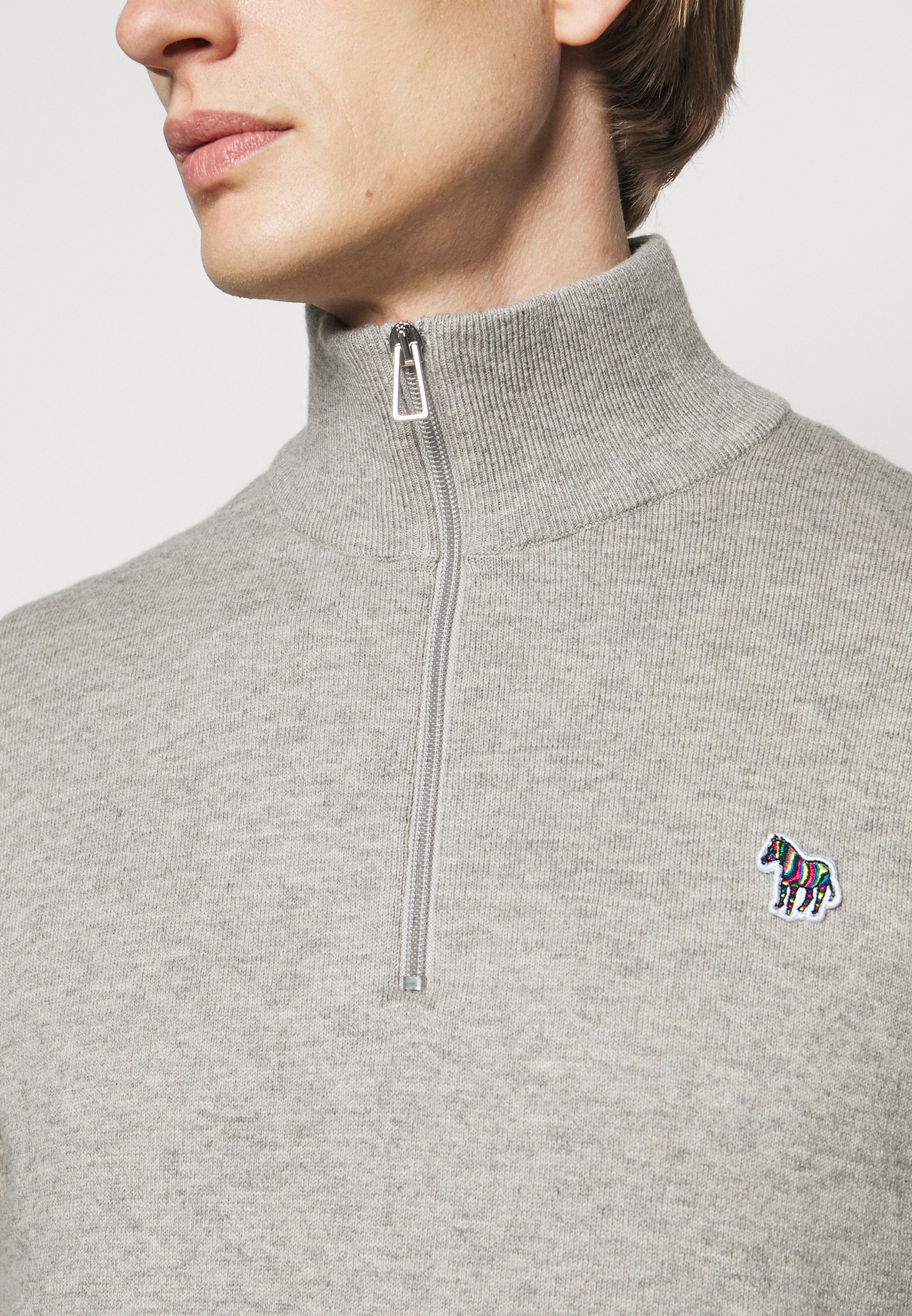 PS Paul Smith MENS ZIP NECK ZEBRA 