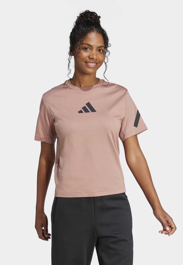 Z.N.E. TEE - Print T-shirt - warm clay3